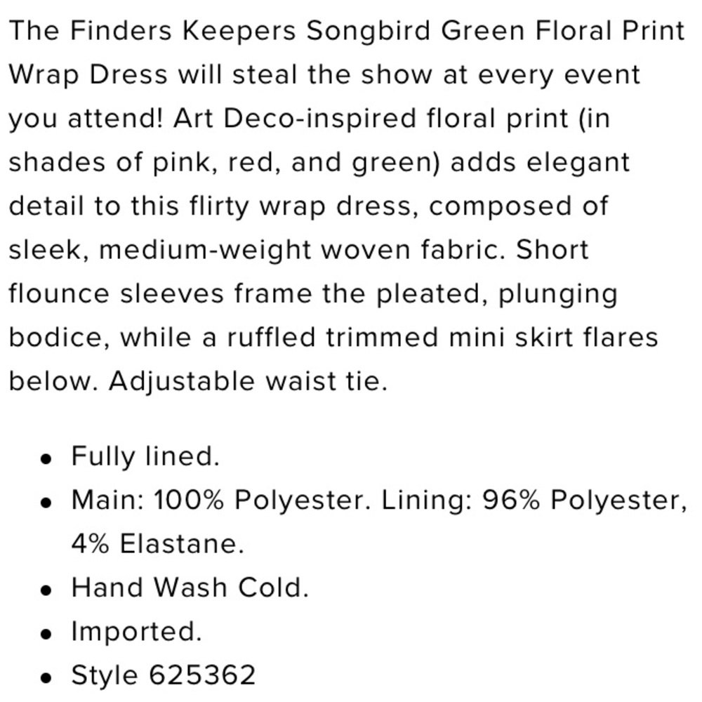 Finders Keepers Ruffle Dress - Picture 7 of 7